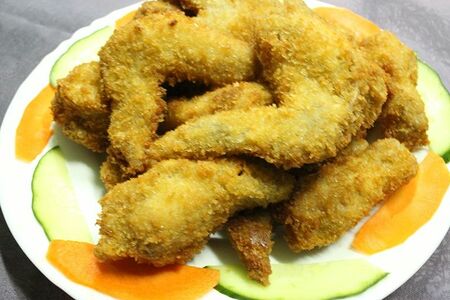 Крылышки в сухарях №406