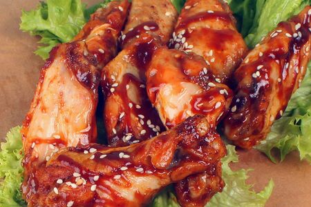 Крылышки в соусе BBQ