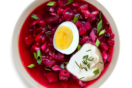 Холодный борщ