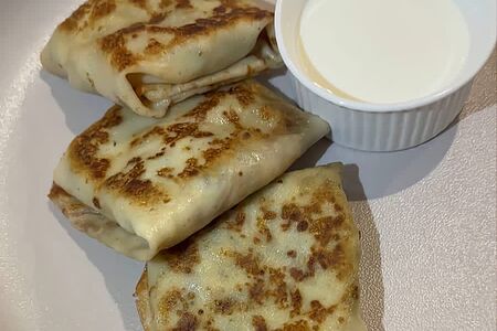 Блины с жюльеном