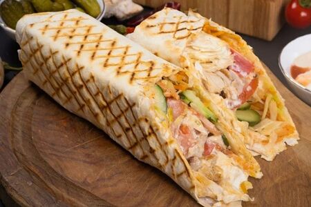 Классическая шаурма с цыпленком