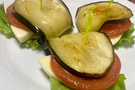 Язычки из баклажанов