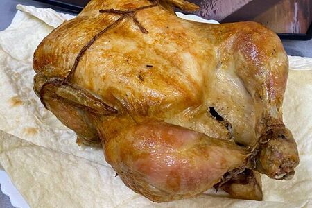 Курица гриль в лаваше