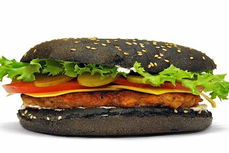 Блэк бургер супер острый