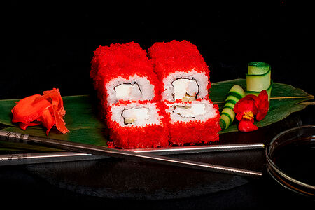 Ролл Калифорния с креветками