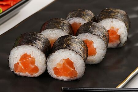 Мак с лососем