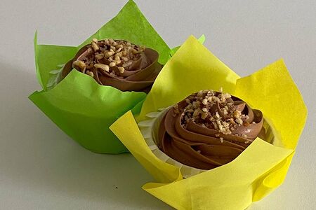 Капкейк Сникерс