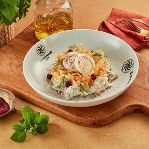 Салат Гнездо перепелки