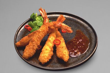 Креветки в кокосовой панировке