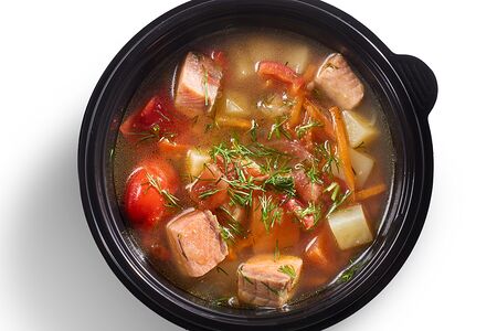 Уха из красной рыбы