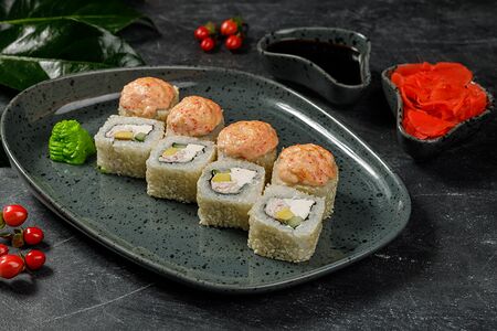 Запеченный с крабом