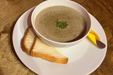 Крем-суп из шампиньонов