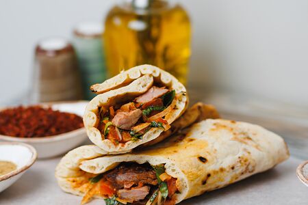 Дюрюм с ягненком Kuzu Dürüm маленькая