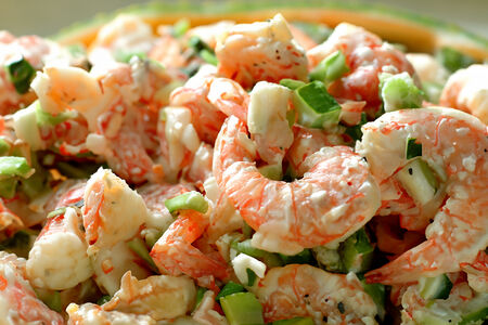 Салат Морской бриз