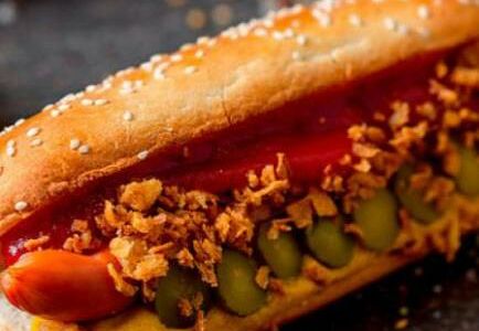 Хот-дог с говядиной