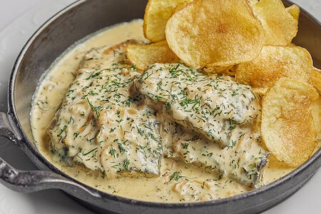 Караси, жаренные в сметане