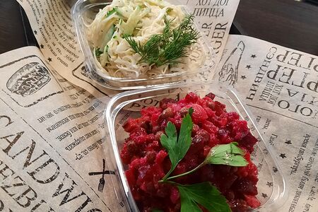 Салат с капустой