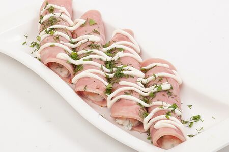 Рулет из ветчины