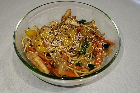 Вок Курица терияки