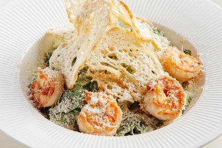 Цезарь с креветками