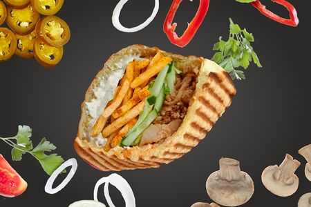 Донар-конструктор в лепёшке