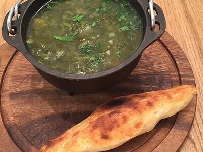 Суп щавелевый вегетарианский