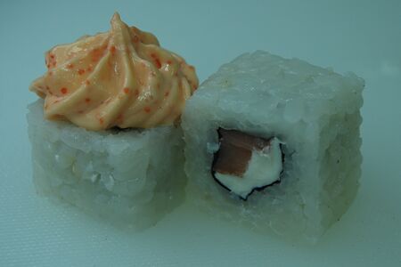 Лава с копченым лососем