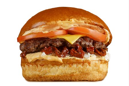 Бургер с рикоттой