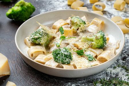 Каламарата с трюфельной пастой