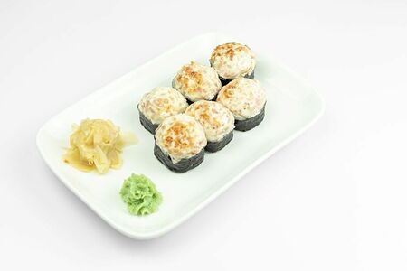 Запеченный с беконом и сыром