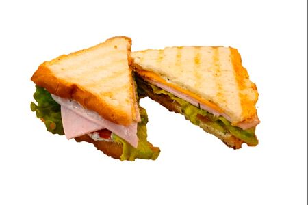 Сэндвич с ветчиной и сыром