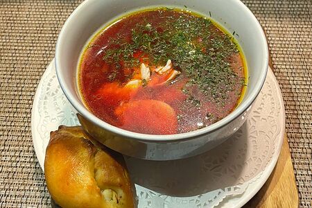 Борщ Полтавский с куриной грудкой