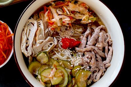 Кукси с курицей