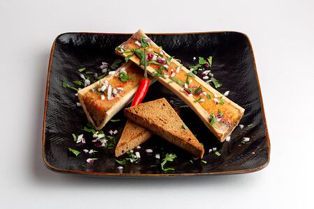 Запеченные мозговые косточки