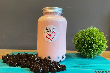 Milk tea Брауни-тапиока