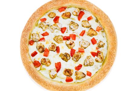 Пицца с курицей