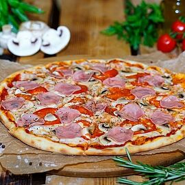 Ветчина и грибы