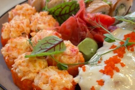 Темпура с лососем