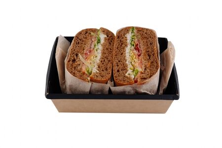 Чиабатта с лососем