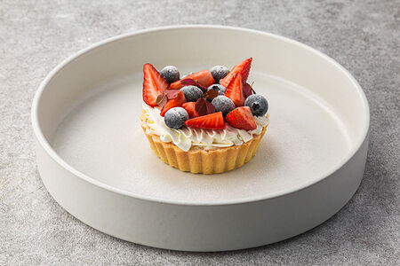 Тарталетка с цитрусовым курдом