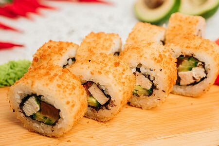 Ролл Цезарь темпура