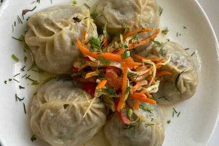 Манты с говядиной