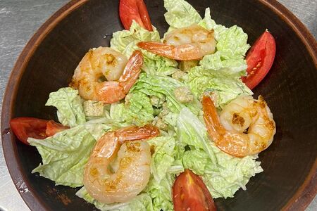 Цезарь с креветками