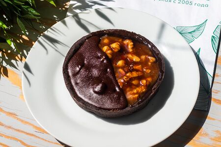 Тарт Орехово-карамельный