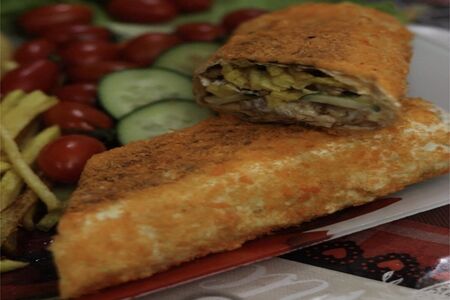 Донер жареный куриный