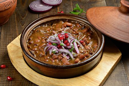 Горячее лобио