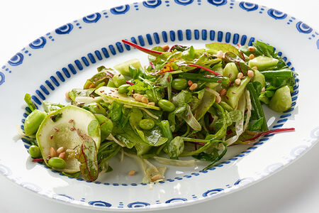 Зеленый салат