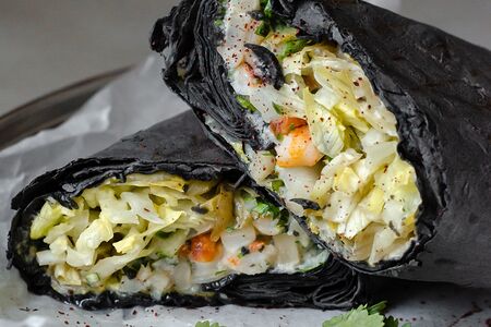 Шаверма с морепродуктами