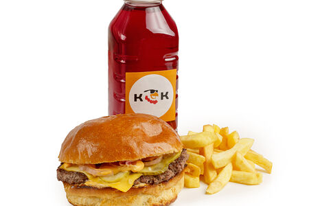 Комбо с бургером