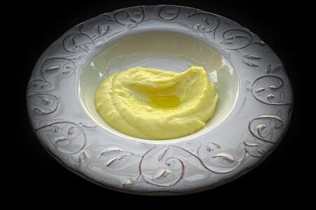Картофельное пюре с трюфельным маслом